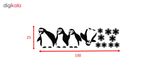 استیکر یخچال صالسو آرت طرح pinguin az