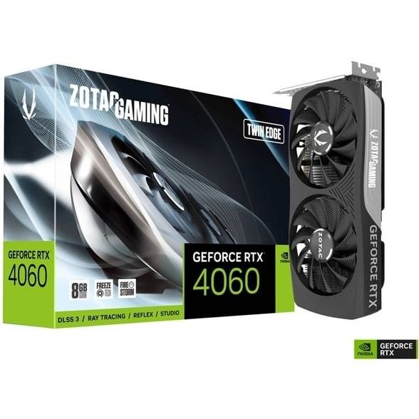 Graphic Card ZOTAC RTX 4060 Twin Edge 8GB