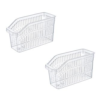 سبد نظم دهنده یخچال هوبی لایف مدل Orgamix کد 031062 بسته دو عددی