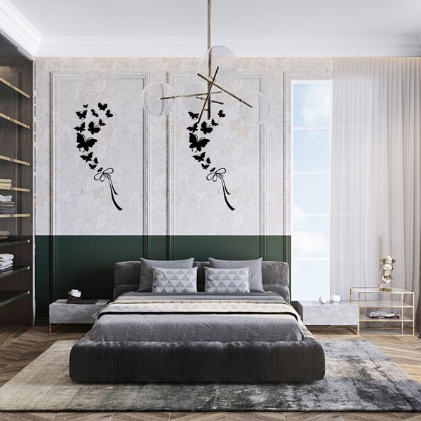 استیکر آژنگ مدل پروانه کد D-M-779 مجموعه 14 عددی