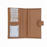 کیف پول زنانه مدل چرم طبیعی کد W505-floater