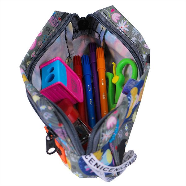 کوله پشتی مهدکودکی مدل AA-7781 به همراه جامدادی