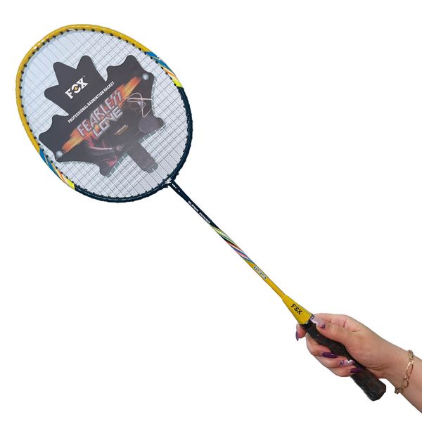 راکت بدمینتون فاکس مدل SUPER POWER 1199 بسته 2 عددی