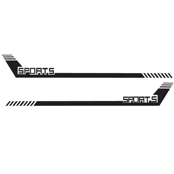برچسب بدنه خودرو مهدیار طرح پارکابی SPORTS کد SP103 مجموعه دو عددی*220