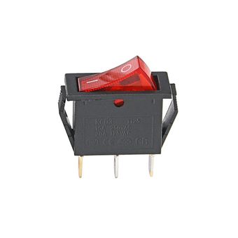 کلید راکر مدل 3 پایه کد KCD3 (فروش اقساطی)