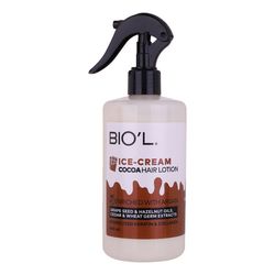 ماسک تقویت‌کننده مو بیول مدل بستنی شکلاتی مناسب برای موهای آسیب‌دیده حجم 400 میلی‌لیتر