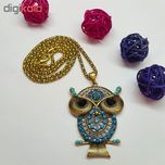 گردنبند زنانه طرح جغد مدل TJ003