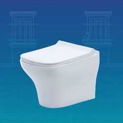 توالت والهنگ ایساتیس مدل رایکا ( سفید درجه 2)