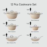 سرویس پخت و پز 12 پارچه ام جی اس کد 800304