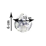 کریستال لوستر مدل گوی شماره چهل بسته 5 عددی