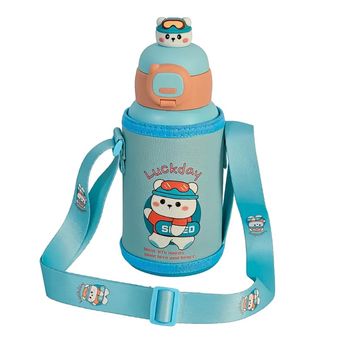 فلاسک کودک و نوزاد دو درب گنجایش 0.5 لیتر