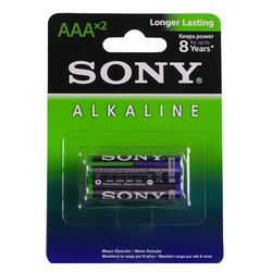 باتری نیم قلمی سونی مدل آلکالاین بسته 2 عددی