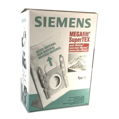 پاکت جاروبرقی زیمنس نوع G بسته 5 عددی