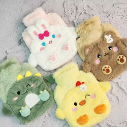 کیسه آب گرم عروسکی با رویه پشمی طرح حیوانات برجسته