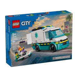 لگو 184 تکه سری City مدل Emergency Ambulance کد 60451