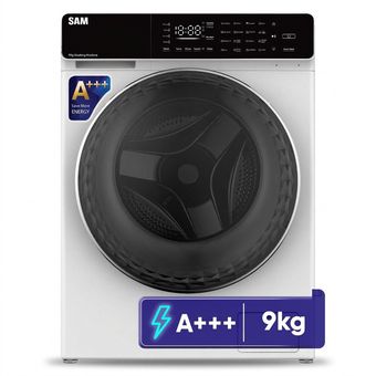 ماشین لباسشویی 9 کیلوگرم اتوماتیک سام مدل DD-P1485/W