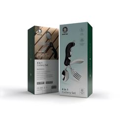 مجموعه قاشق و چنگال سفری گرین لاین مدل Cutlery Set