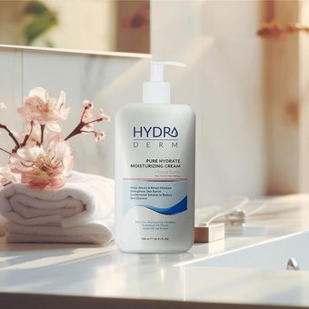 کرم مرطوب‌کننده و نرم‌کننده هیدرودرم مدل Aqua Satin حجم 500 میلی‌لیتر