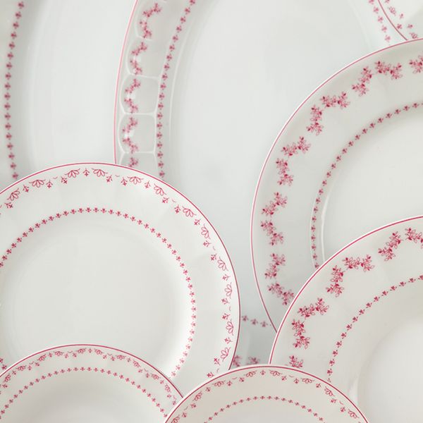 سرویس غذاخوری 29 پارچه 6 نفر چینی زرین ایران مدل فرانسیس سری نئوکلاسیک درجه یک