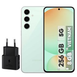 گوشی موبایل سامسونگ مدل S24 FE دو سیم کارت ظرفیت 256 گیگابایت و رم 8 گیگابایت - ویتنام - به همراه شارژر 25 وات سامسونگ