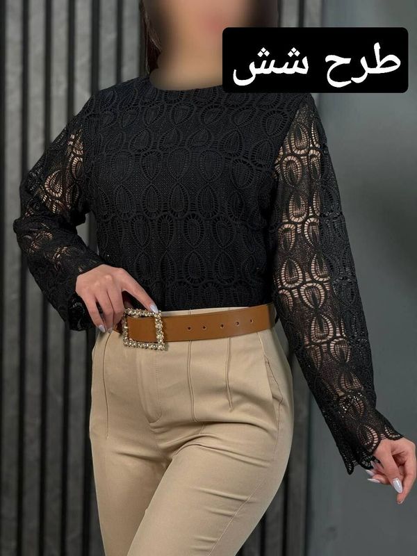 شومیز تمام دانتل ریما کد 1720