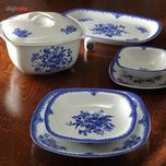 سرویس غذاخوری 27 پارچه 6 نفر چینی زرین ایران مدل فلورانس سری کواترو درجه عالی