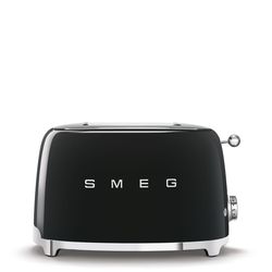 تستر 2 اسلایس کوچک اسمگ SMEG مدل TSF01 مشکی براق