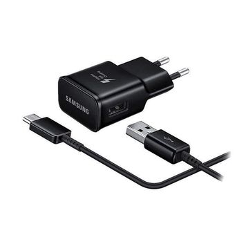 شارژر دیواری 15 وات سامسونگ مدل EP-TA200 (کیفیت خوب) پکدار به همراه کابل با ضمانت سلامت محصول