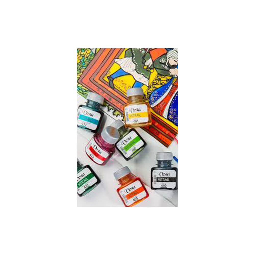 تصویر رنگ ویترای وستا ۱۲ رنگ 