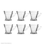 فنجان آدریا گلس سری امپرس کد 4114 بسته 6 عددی