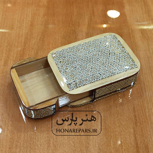 جعبه خاتم کاری اعلاء هنرپارس