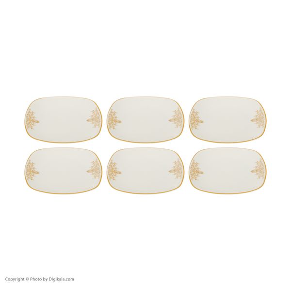 سرویس 28 پارچه چینی زرین ایران سری کواترو مدل مونت کارلو