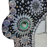 آینه دست ساز طرح سکه دوزی بلوچستان