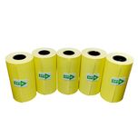 لیبل حرارتی زرد پایتخت رول مدل LA3Y بسته 5 عددی