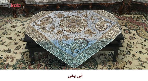 رومیزی ترمه سالاری مدل almas