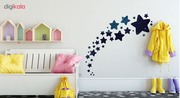 استیکر دیواری صالسو آرت طرح star s1 hk