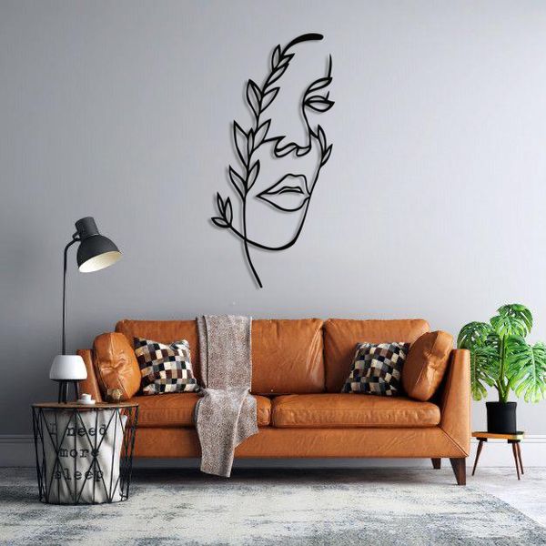 دیوارکوب ماهوت طرح صورت مینیمال