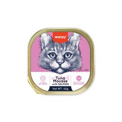 ووم گربه ونپی طعم ماهی تن و ماهی سالمون