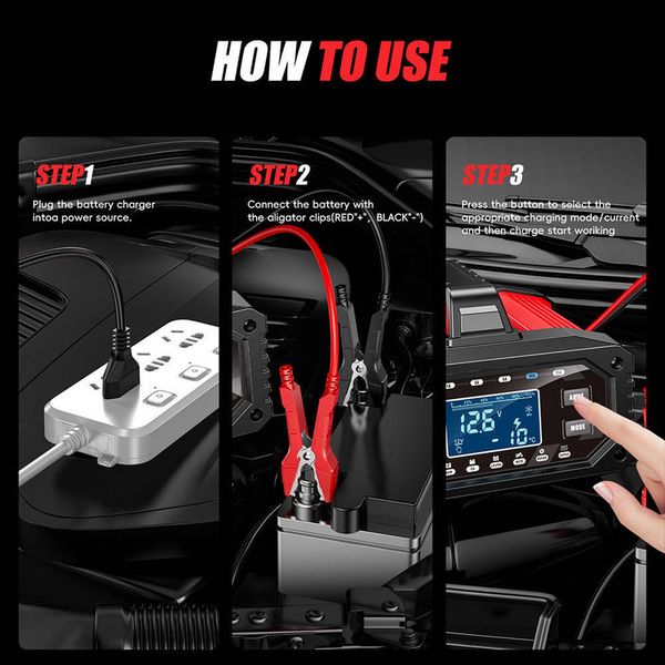 شارژر باتری خودرو فاکسسور مدل