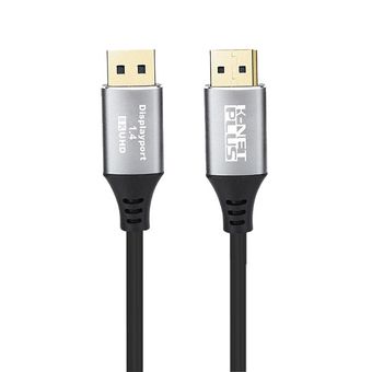 کابل 1.4 DisplayPort رزولوشن 8K دو سر نر کی نت پلاس مدل KP-CDP1430 با طول 3 متر