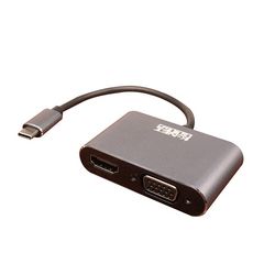 تبدیل Type-C به HDMI و VGA کی نت پلاس مدل KP-COCM2HV02