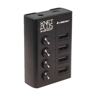هاب 4 پورت USB3.2 کی نت پلاس مدل KP-HA14