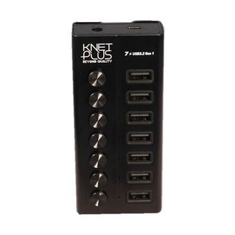 هاب 7 پورت USB 3.2 کی نت پلاس مدل KP-HA17