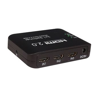 سوئیچ 3 پورت HDMI 2.0 کی نت پلاس مدل KP-SWHD2003