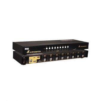 کی وی ام سوئیچ 8 پورت HDMI کی نت پلاس مدل KPH628