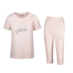 ست تی شرت آستین کوتاه و شلوارک زنانه مدل SB-SS-3420