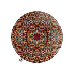 رومیزی برند رومیزی باز مدل گرد گل سنتی کد 30013