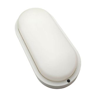 چراغ حمام دیواری روگا مدل واترپروف IP65 طرح روکار بیضی