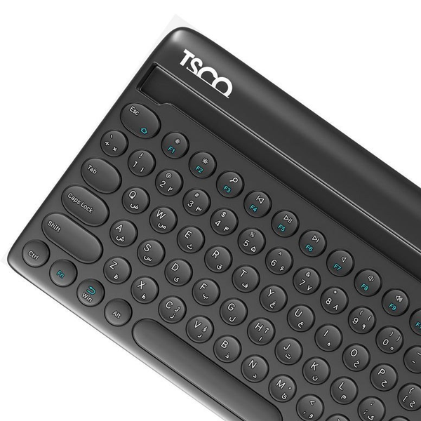کیبورد TSCO 7322 بی سیم بلوتوث فلت سایلنت بدون موس