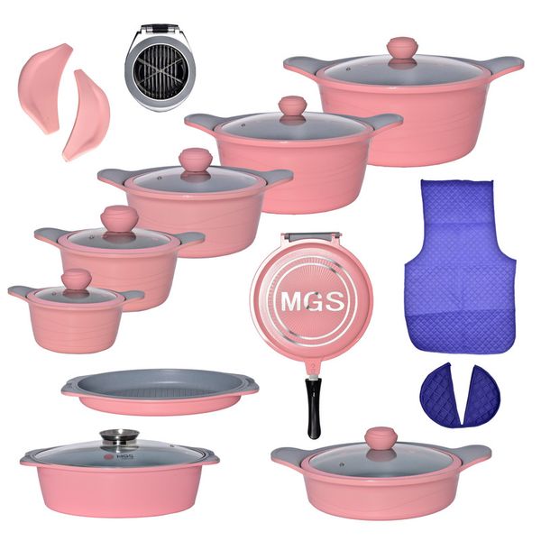 سرویس پخت وپز 23 پارچه ام جی اس مدل کره ای D